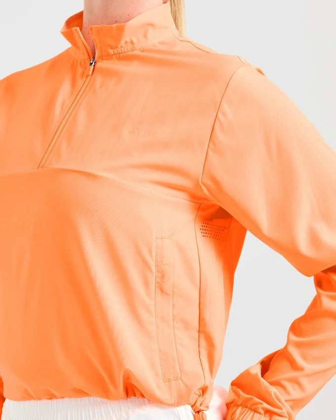 Veste Run à demi-zip