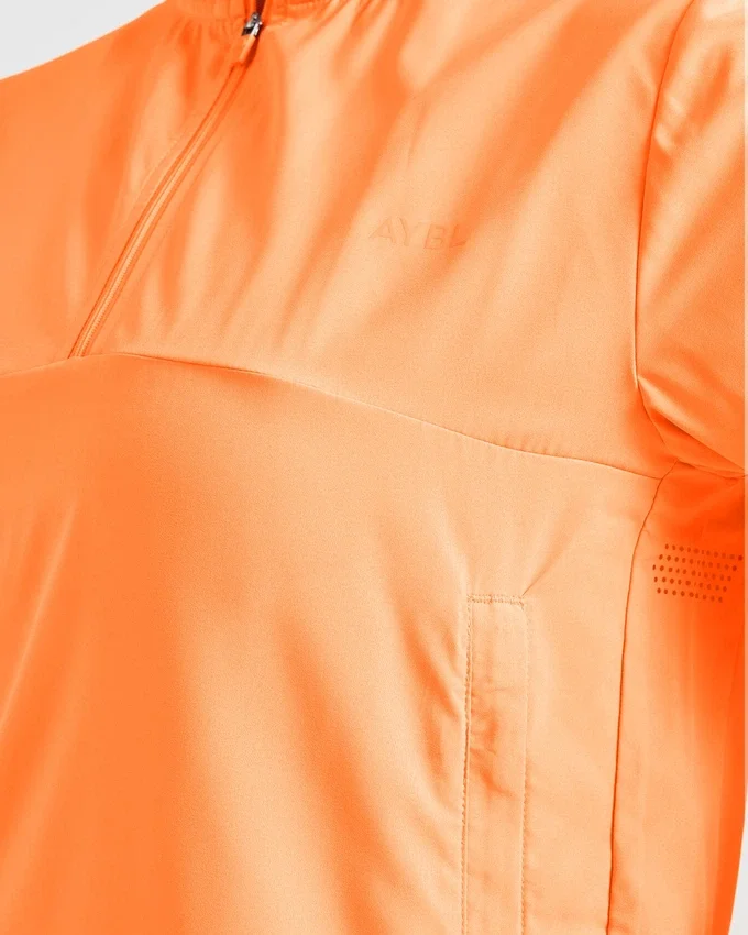 Veste Run à demi-zip