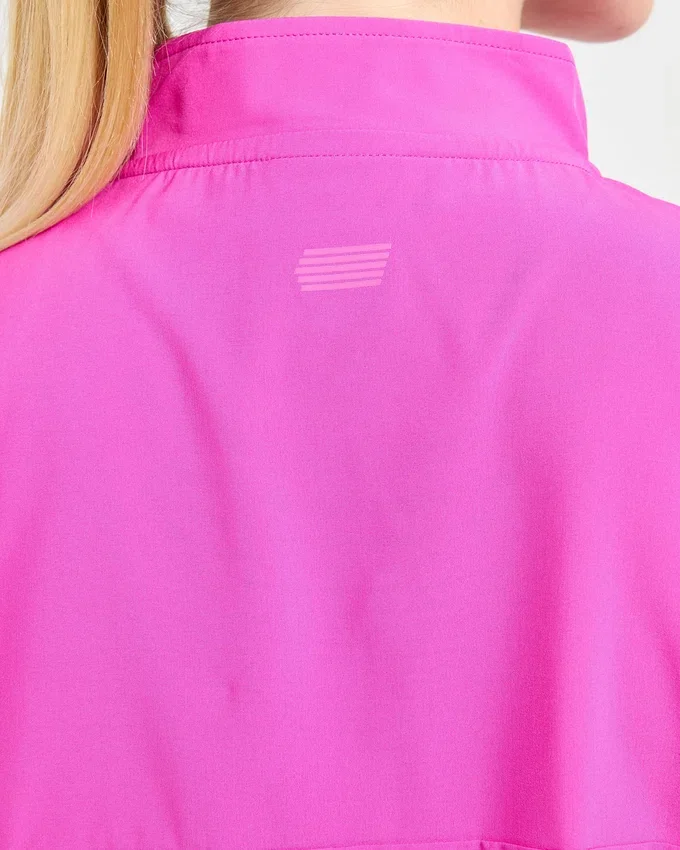 Veste Run à demi-zip