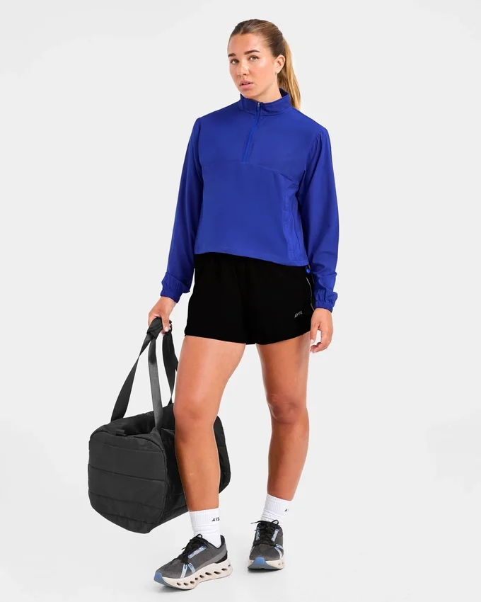 Veste Run à demi-zip