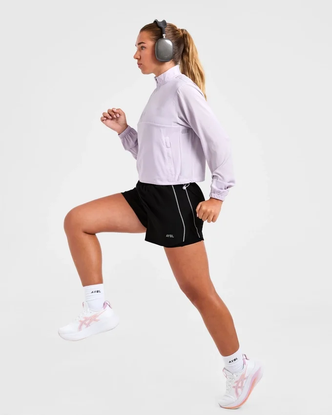 Veste Run à demi-zip