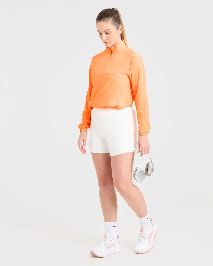 Veste Run à demi-zip