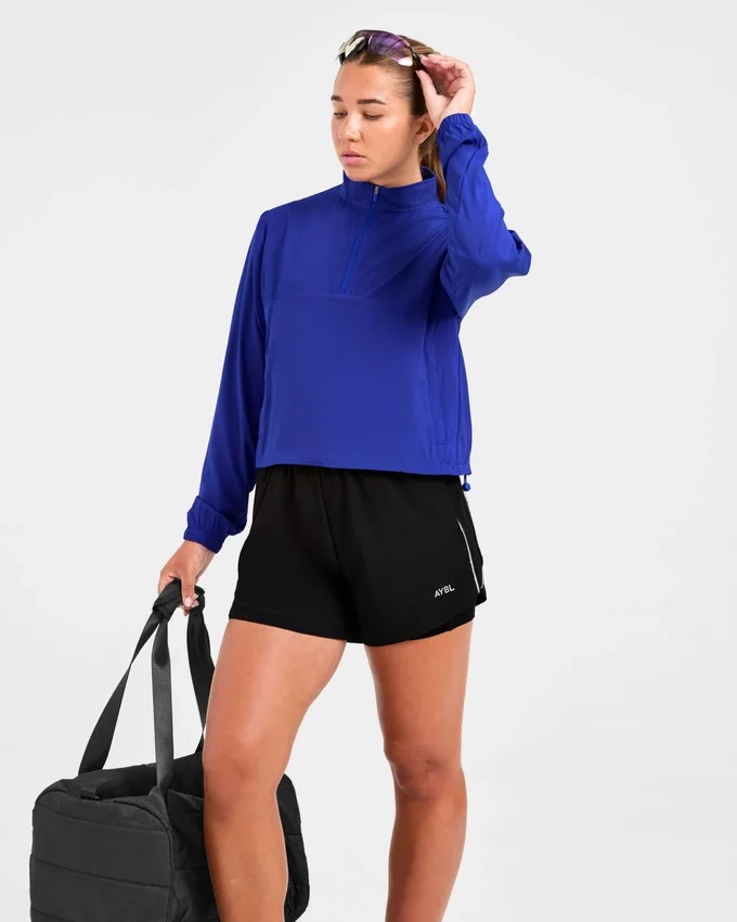 Veste Run à demi-zip