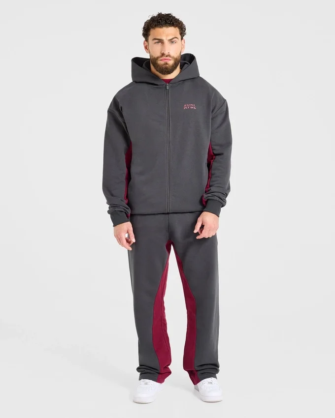 Sweat à capuche zippé oversize Wesley Vissers x